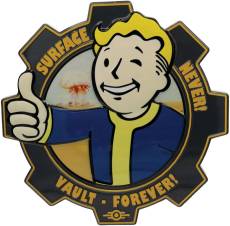 Fallout Resin Plaque - Vault Boy voor de Merchandise preorder plaatsen op nedgame.nl