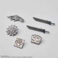 Final Fantasy VII Rebirth Mini Metal Pins Blind Box voor de Merchandise preorder plaatsen op nedgame.nl