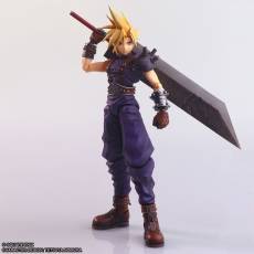 Final Fantasy VII Structure Arts Plastic Model Kit - Cloud Strife voor de Merchandise preorder plaatsen op nedgame.nl