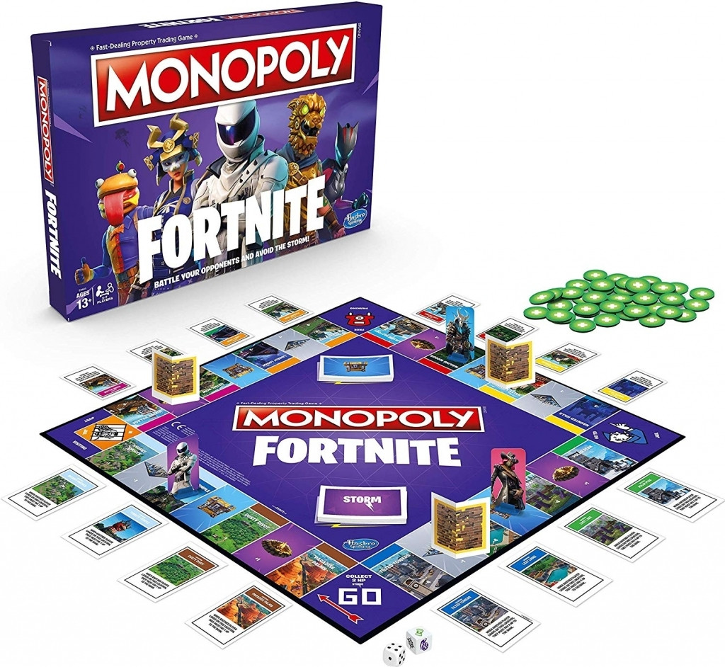 idee vergeven Systematisch Nedgame gameshop: Fortnite Monopoly (Paars) (Merchandise) kopen