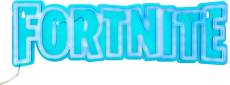 Fortnite Mountable LED Neon Light - Logo voor de Merchandise preorder plaatsen op nedgame.nl
