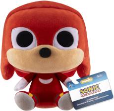 Funko Pluche Sonic The Hedgehog - Knuckles The Echidna voor de Merchandise preorder plaatsen op nedgame.nl