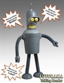 Futurama: Talking Bender Figure voor de Merchandise kopen op nedgame.nl