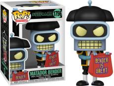 Futurama Funko Pop Vinyl: Matador Bender voor de Merchandise kopen op nedgame.nl