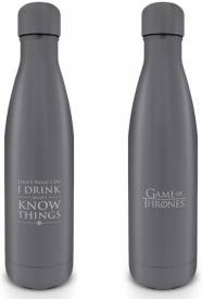 Game of Thrones - I Drink and I Know Things Metal Drink Bottle voor de Merchandise kopen op nedgame.nl