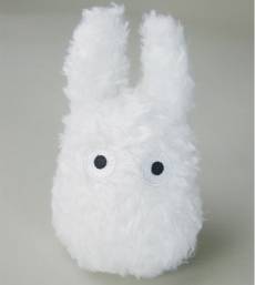 Ghibli - Totoro Pluche White 12cm voor de Merchandise kopen op nedgame.nl
