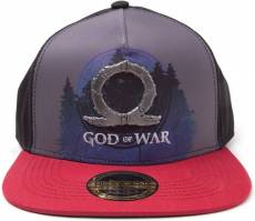 God Of War - Sublimation Print Metal Badge Snapback Cap voor de Merchandise kopen op nedgame.nl