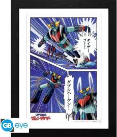 Grendizer Framed Print - Grendizer in Action voor de Merchandise kopen op nedgame.nl