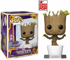 Guardians of the Galaxy Funko Pop Vinyl: Super Sized Dancing Groot voor de Merchandise kopen op nedgame.nl