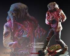 Half Life 2 Headcrab Zombie Resin Statue Exclusive voor de Merchandise kopen op nedgame.nl