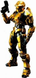 Halo Play Arts Kai Spartan Mark V Gold voor de Merchandise kopen op nedgame.nl