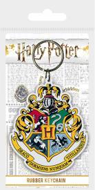 Harry Potter - Hogwarts Crest Rubber Keychain voor de Merchandise kopen op nedgame.nl