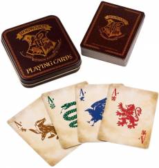 Harry Potter - Hogwarts Playing Cards voor de Merchandise kopen op nedgame.nl