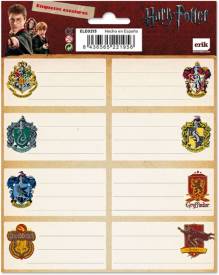 Harry Potter - Hogwarts School Label Stickers voor de Merchandise kopen op nedgame.nl
