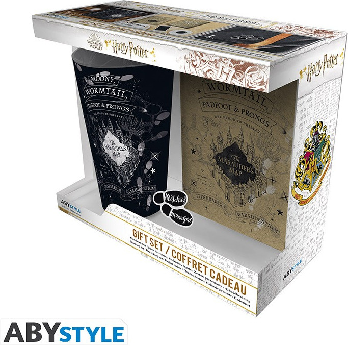 banaan douche Schrijft een rapport Nedgame gameshop: Harry Potter - Marauders Map Gift Set (Merchandise) kopen  - aanbieding!