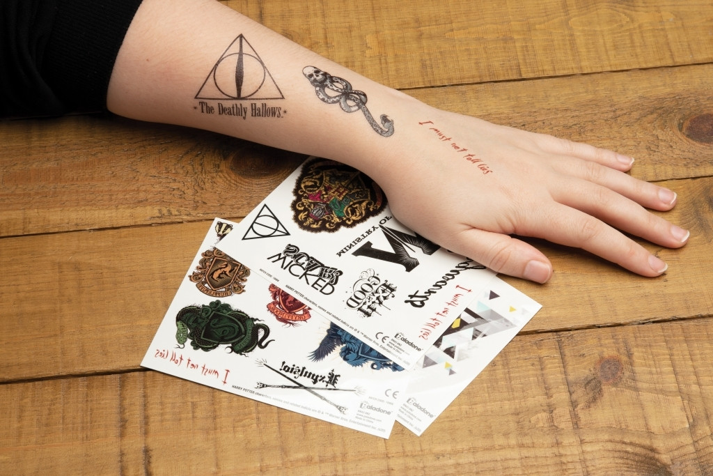 storm Gevangenisstraf Opera Nedgame gameshop: Harry Potter - Temporary Tattoos (Merchandise) kopen