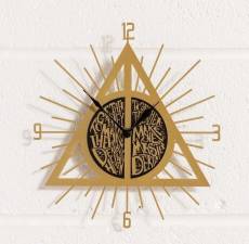 Harry Potter - Wall Clock voor de Merchandise kopen op nedgame.nl