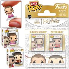 Harry Potter Funko Bitty Pop! 2-Pack: Hermione Granger & Viktor Krum voor de Merchandise kopen op nedgame.nl
