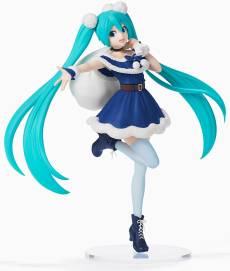 Hatsune Miku - Christmas 2020 Blue Ver. Figure voor de Merchandise kopen op nedgame.nl