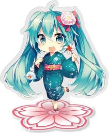 Hatsune Miku Acryl - Sakura Hatsune Miku voor de Merchandise kopen op nedgame.nl