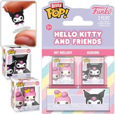 Hello Kitty & Friends Funko Bitty Pop! 2-Pack: My Melody & Kurumi voor de Merchandise kopen op nedgame.nl