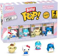 Hello Kitty and Friends Funko Bitty Pop! 4-Pack: Hello Kitty (Classic) / Cinnamoroll / Pompompurin / Tuxedosam voor de Merchandise kopen op nedgame.nl