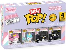 Hello Kitty and Friends Funko Bitty Pop! 4-Pack: My Melody / Pochacco / Badtz-Maru / Chococat voor de Merchandise kopen op nedgame.nl
