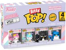Hello Kitty and Friends Funko Bitty Pop! 4-Pack: My Melody / Pochacco / Badtz-Maru / Tuxedosam voor de Merchandise kopen op nedgame.nl