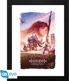 Horizon Forbidden West Framed Print - Raw Materials voor de Merchandise kopen op nedgame.nl