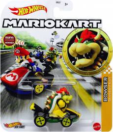 Hot Wheels Mario Kart - Bowser Standard Kart voor de Merchandise kopen op nedgame.nl
