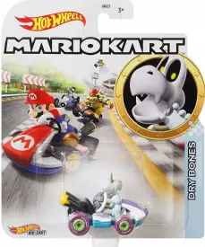 Hot Wheels Mario Kart - Dry Bones Standard Kart voor de Merchandise kopen op nedgame.nl