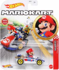 Hot Wheels Mario Kart - Mario Circuit Special Kart voor de Merchandise kopen op nedgame.nl