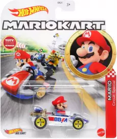 Hot Wheels Mario Kart - Mario Circuit Special Kart voor de Merchandise kopen op nedgame.nl