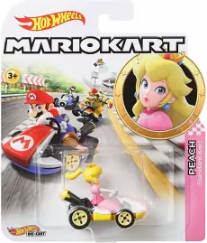 Hot Wheels Mario Kart - Peach Standard Kart voor de Merchandise kopen op nedgame.nl