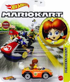 Hot Wheels Mario Kart - Princess Daisy Wild Wing Kart voor de Merchandise kopen op nedgame.nl
