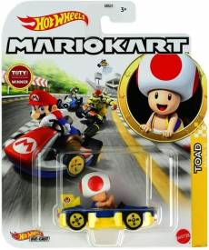 Hot Wheels Mario Kart - Toad Mach 8 Kart voor de Merchandise kopen op nedgame.nl