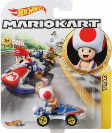 Hot Wheels Mario Kart - Toad Sneeker Kart voor de Merchandise kopen op nedgame.nl