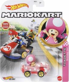Hot Wheels Mario Kart - Toadette Birthday Girl Kart voor de Merchandise kopen op nedgame.nl