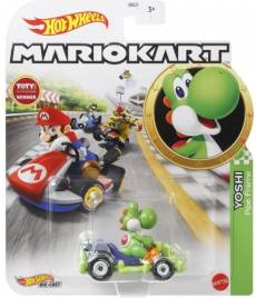 Hot Wheels Mario Kart - Yoshi Pipe Frame Kart voor de Merchandise kopen op nedgame.nl