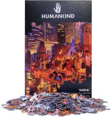 Humankind Puzzle - India (1000pc) voor de Merchandise kopen op nedgame.nl