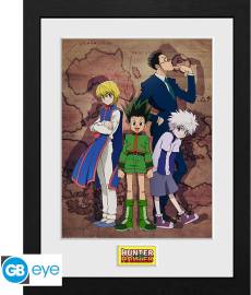Hunter X Hunter Framed Print - Key Art Map voor de Merchandise kopen op nedgame.nl