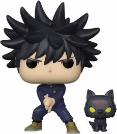Jujutsu Kaisen Funko Pop Vinyl: Megumi Fushiguro with dog voor de Merchandise kopen op nedgame.nl