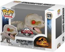 Jurassic World Dominion Funko Pop Vinyl: Atrociraptor (Ghost)(1219) voor de Merchandise kopen op nedgame.nl