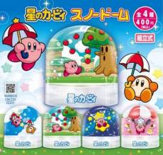 Kirby Gashapon Dream Land Snow Dome - Clouds voor de Merchandise kopen op nedgame.nl
