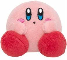 Kirby Gashapon Sitting Pluche Mascot - Kirby Surprised voor de Merchandise kopen op nedgame.nl