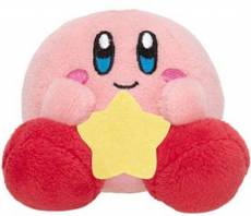 Kirby Gashapon Sitting Pluche Mascot - Kirby with Star voor de Merchandise kopen op nedgame.nl