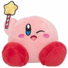 Kirby Gashapon Sitting Pluche Mascot - Kirby with Wand voor de Merchandise kopen op nedgame.nl