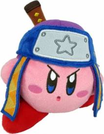 Kirby Pluche - Ninja Kirby (blue/purple cap) voor de Merchandise kopen op nedgame.nl