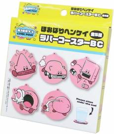 Kirby Rubber Coasters (Omdoos 5 Onderzetters) voor de Merchandise kopen op nedgame.nl