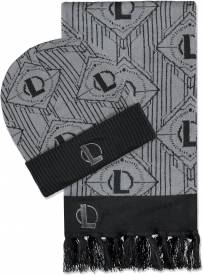 League Of Legends - Black&Grey Giftset (Beanie & Scarf) voor de Merchandise kopen op nedgame.nl